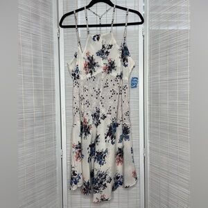 Free People Crescent Pearl White Slip Dress Size S New with Tags